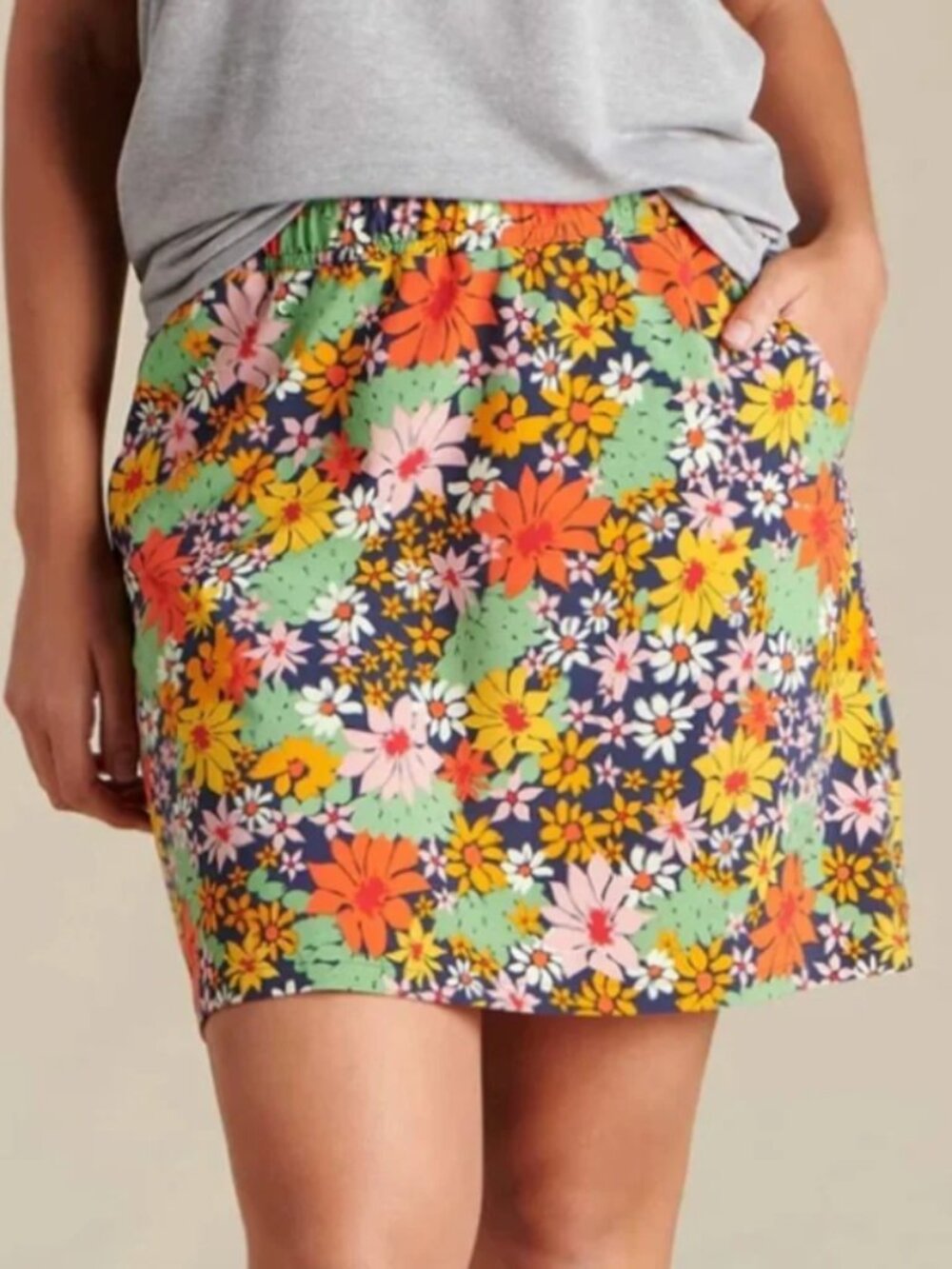 Toad&Co Sunkissed Weekend Floral Skort Pockets Large